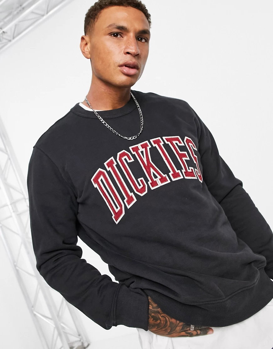 Dickies – Aitkin – Sweatshirt in Schwarz günstig online kaufen