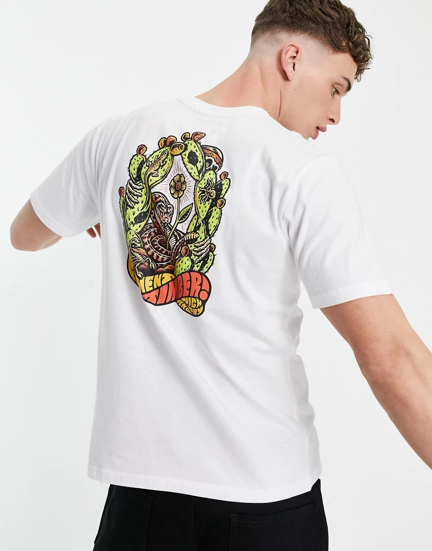 Element – Pick Your Poison – T-Shirt in Weiß günstig online kaufen