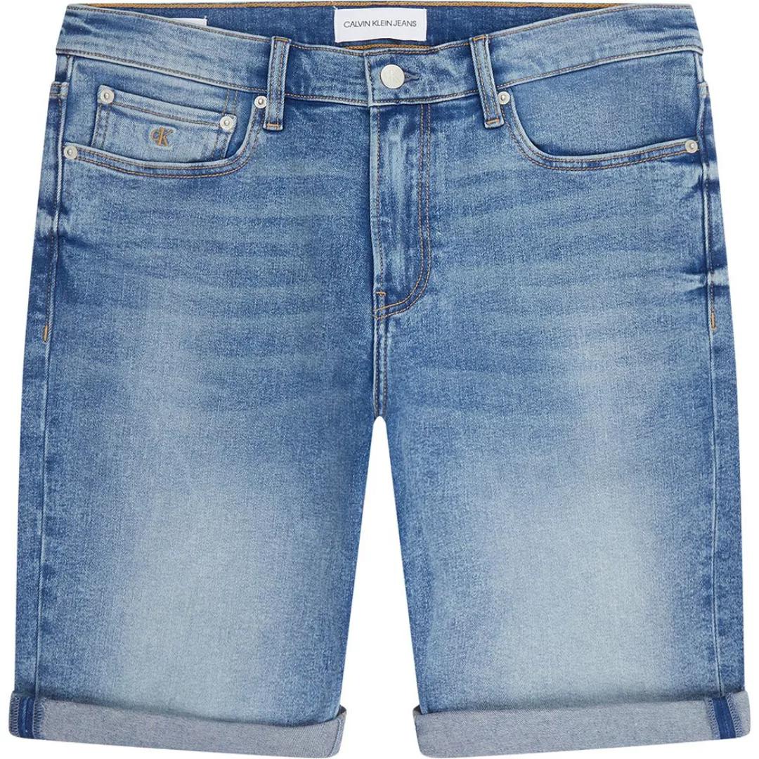 Calvin Klein Jeans Slim Jeans-shorts 32 Denim Light günstig online kaufen
