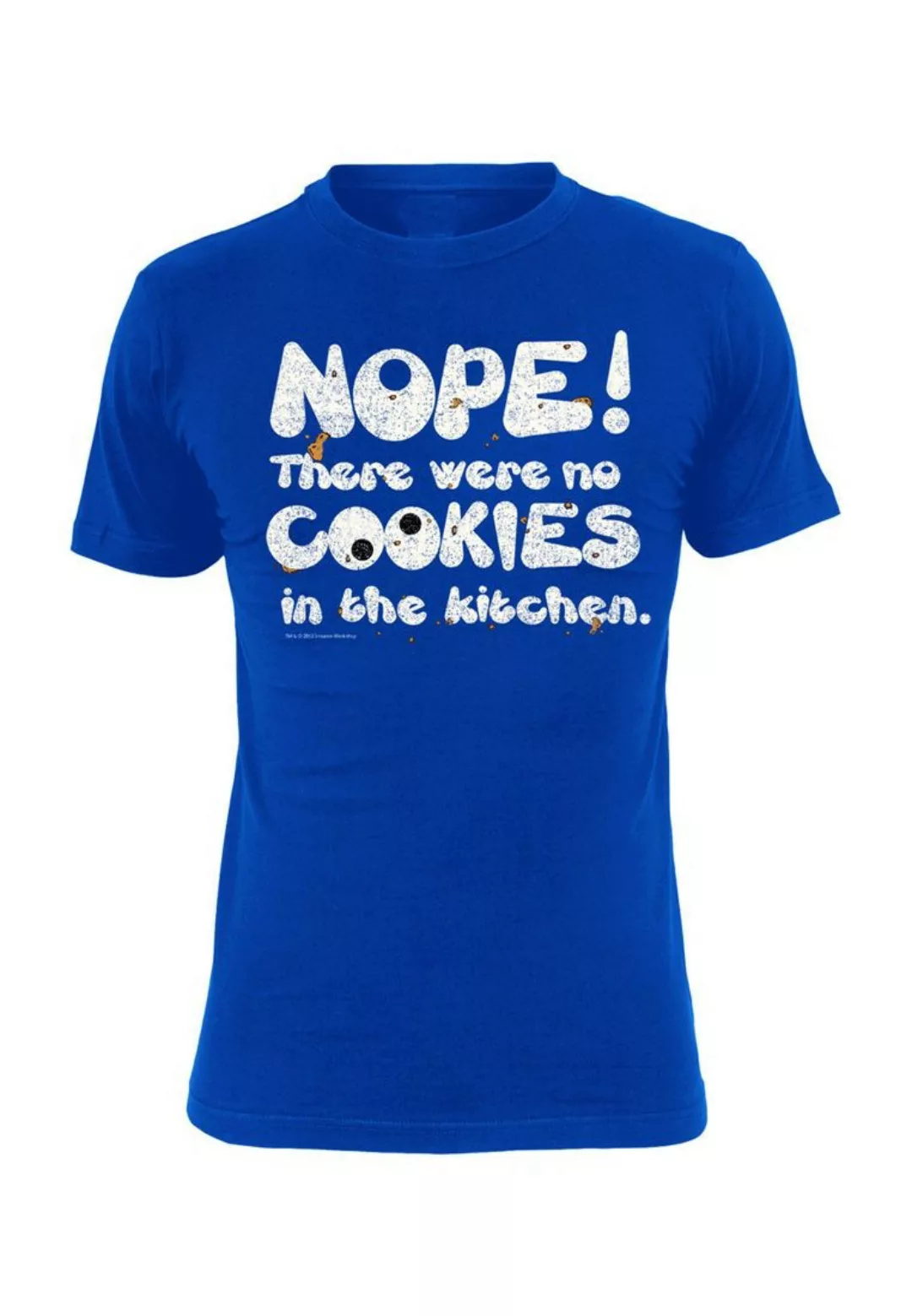 Sesame Street T-Shirt Men - NOPE - Blue günstig online kaufen