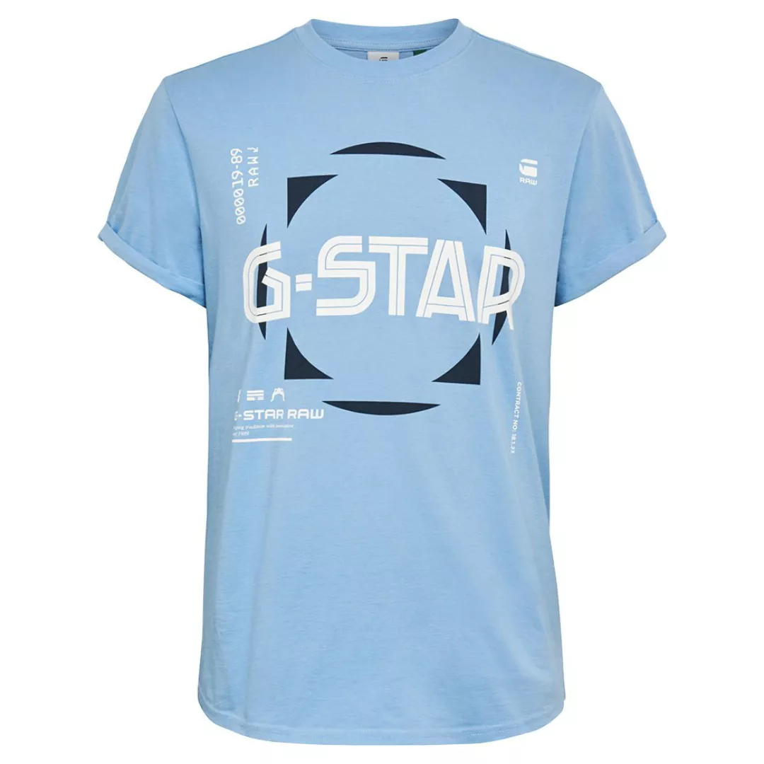 G-star Lash Graphic Kurzarm T-shirt XS Delta Blue günstig online kaufen