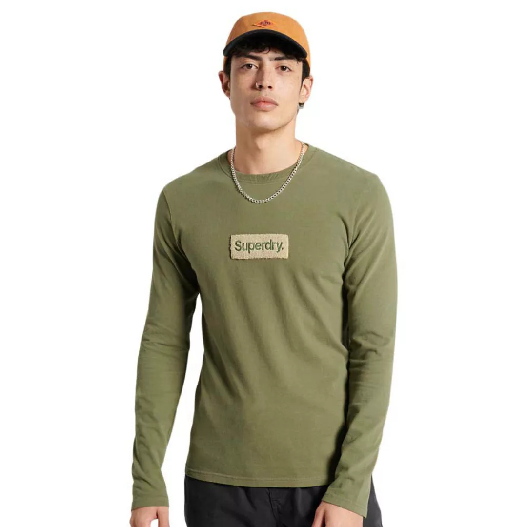 Superdry Core Logo Workwear Langarm-t-shirt XL Four Leaf Clover günstig online kaufen