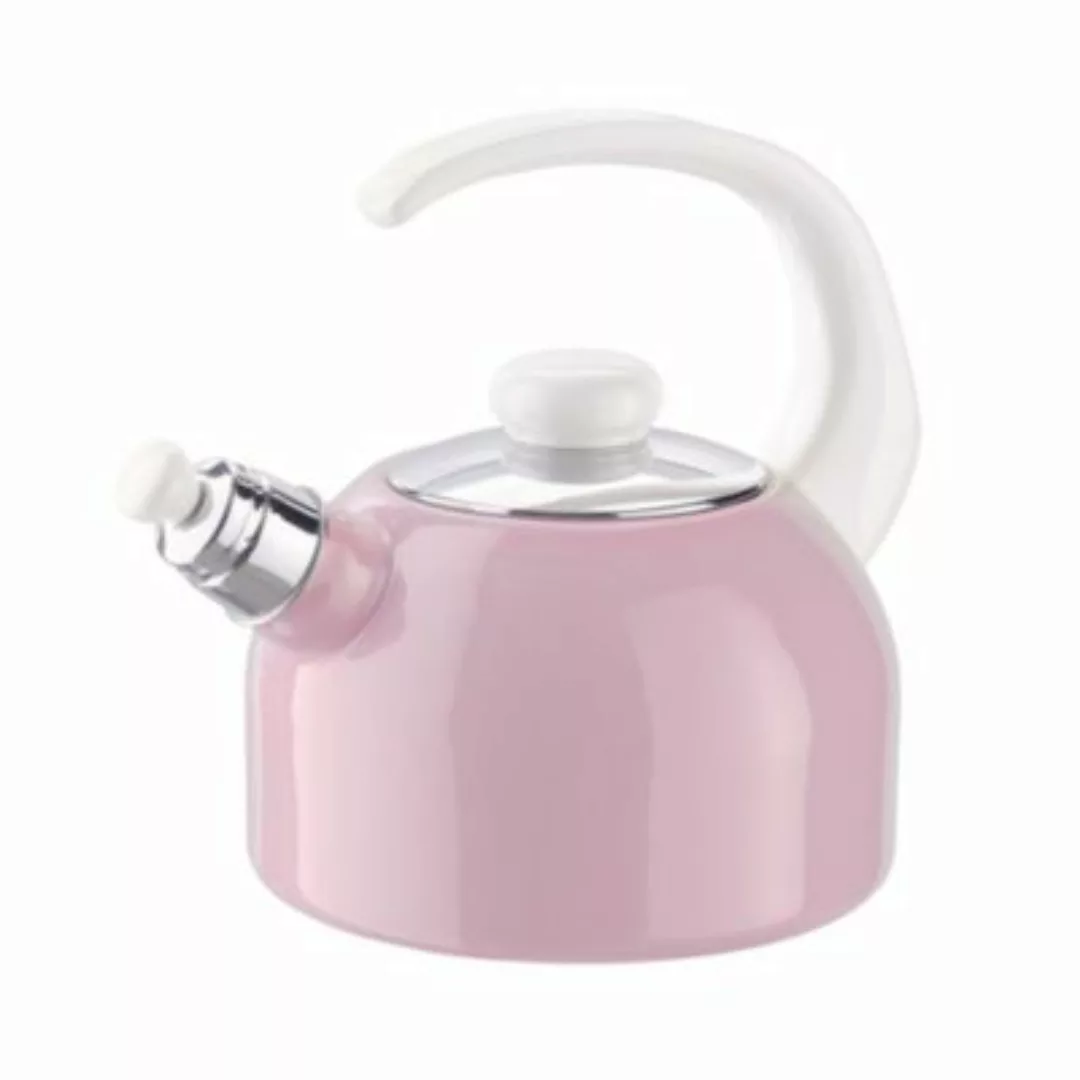 Riess Flötenkessel 2 Liter Pastell rosa günstig online kaufen