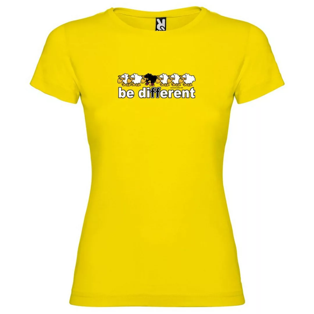 Kruskis Be Different Train Kurzärmeliges T-shirt L Yellow günstig online kaufen