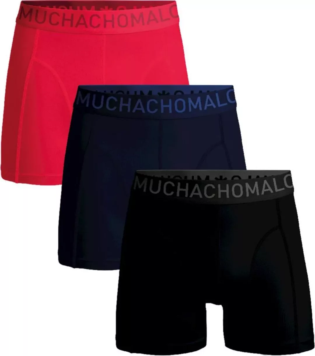 Muchachomalo Boxershorts Microfiber 3er-Pack 12 - Größe L günstig online kaufen