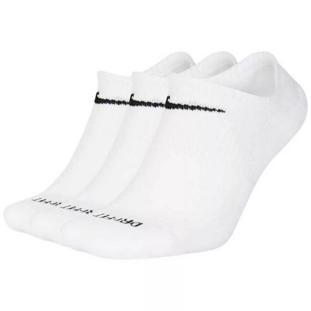 Nike Everyday Plus Cushioned Socken 3 Paare EU 38-42 White / Black günstig online kaufen
