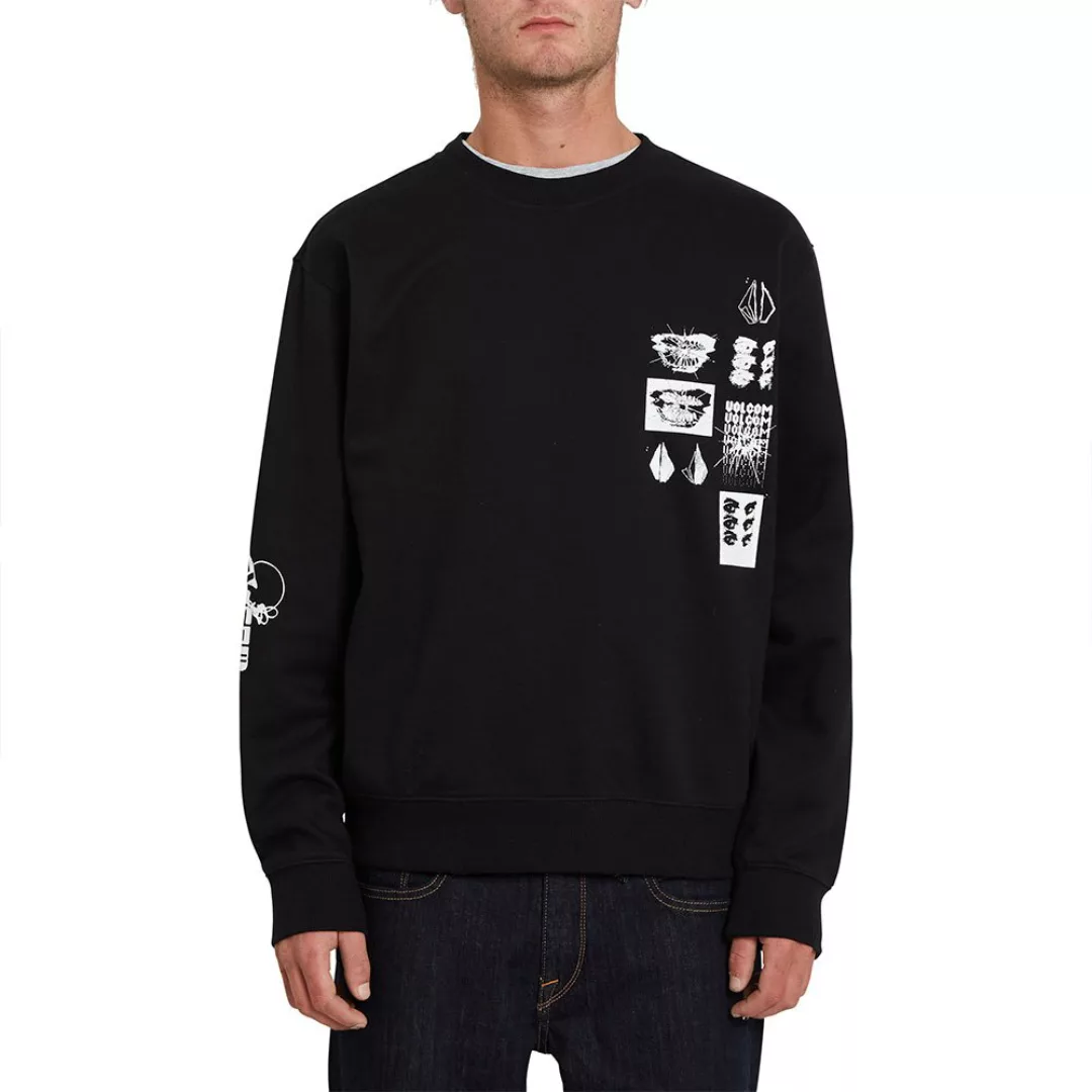 Volcom Catch 91 Sweatshirt L Black günstig online kaufen