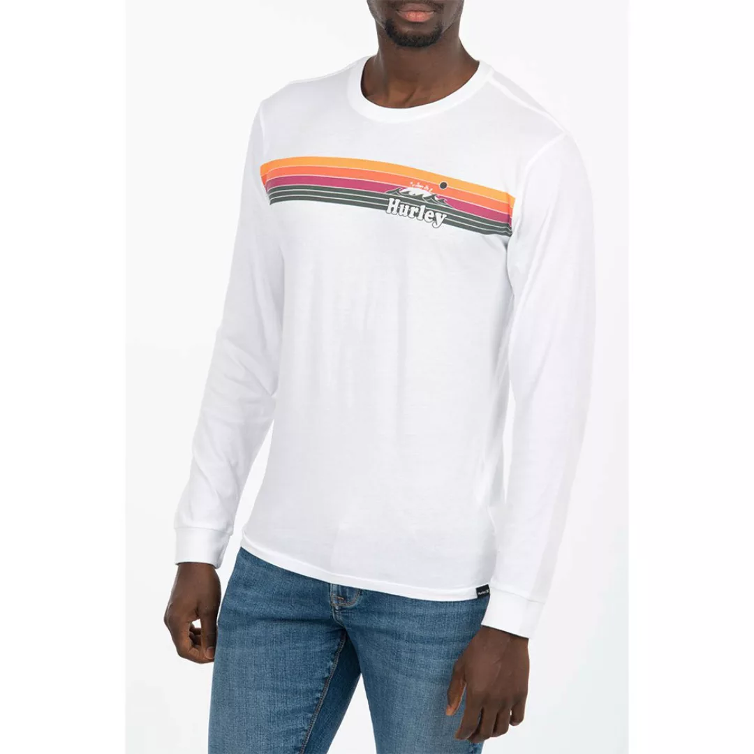 Hurley Everyday Washed Tradewinds Langarm-t-shirt L White günstig online kaufen