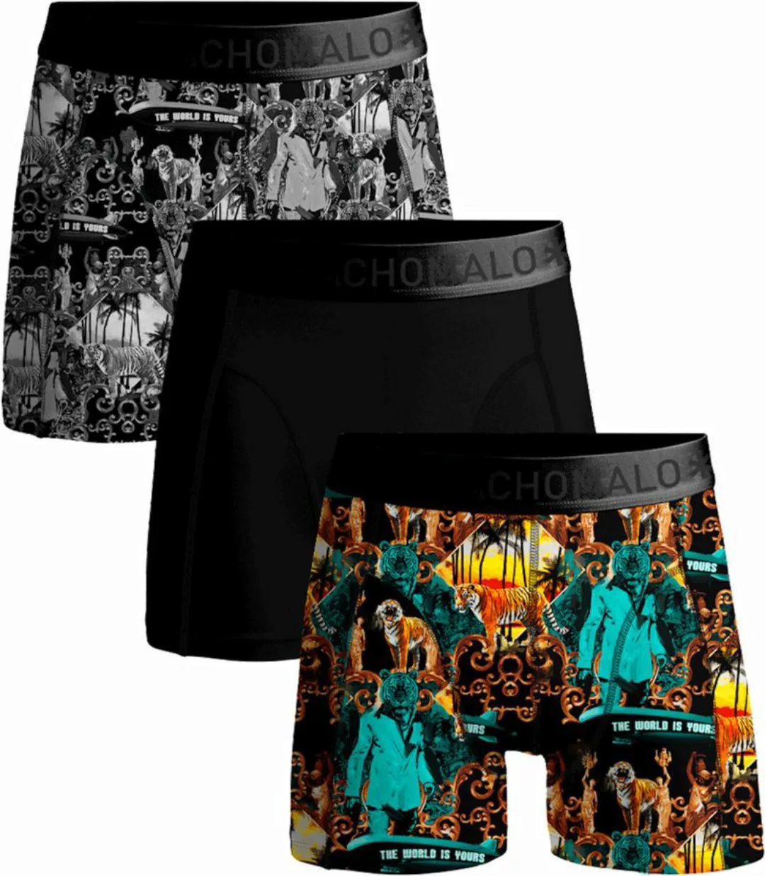 Muchachomalo Shorts 3er-Pack Montana - Größe XXL günstig online kaufen
