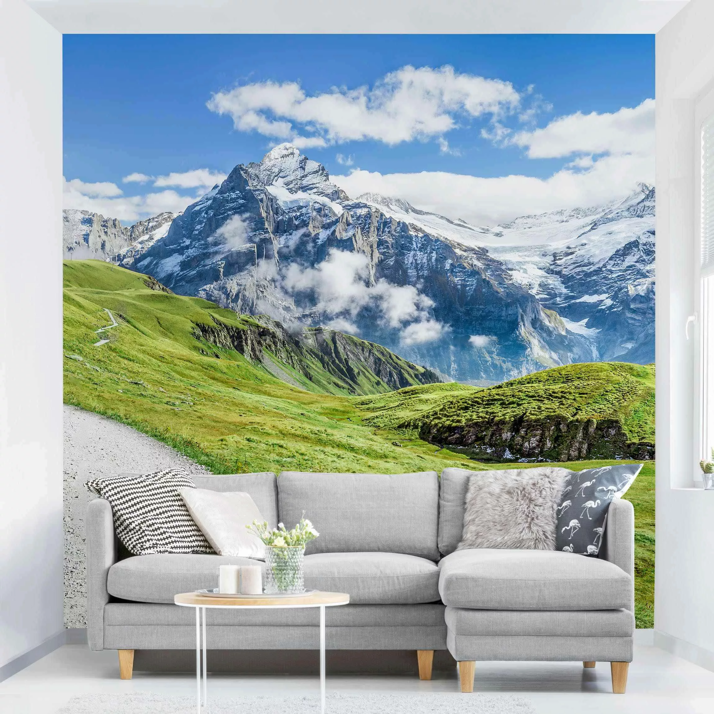 Fototapete Grindelwald Panorama günstig online kaufen