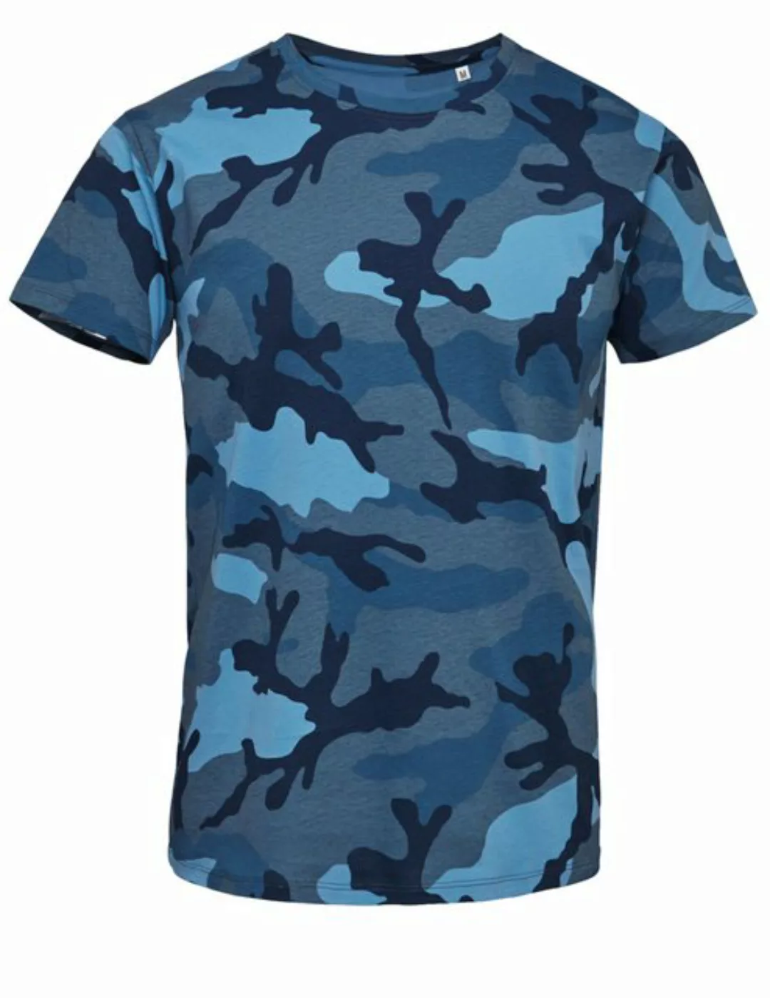 Art & Detail Shirt T-Shirt Army Camouflage Tarn Farben Camo in Grün Blau un günstig online kaufen