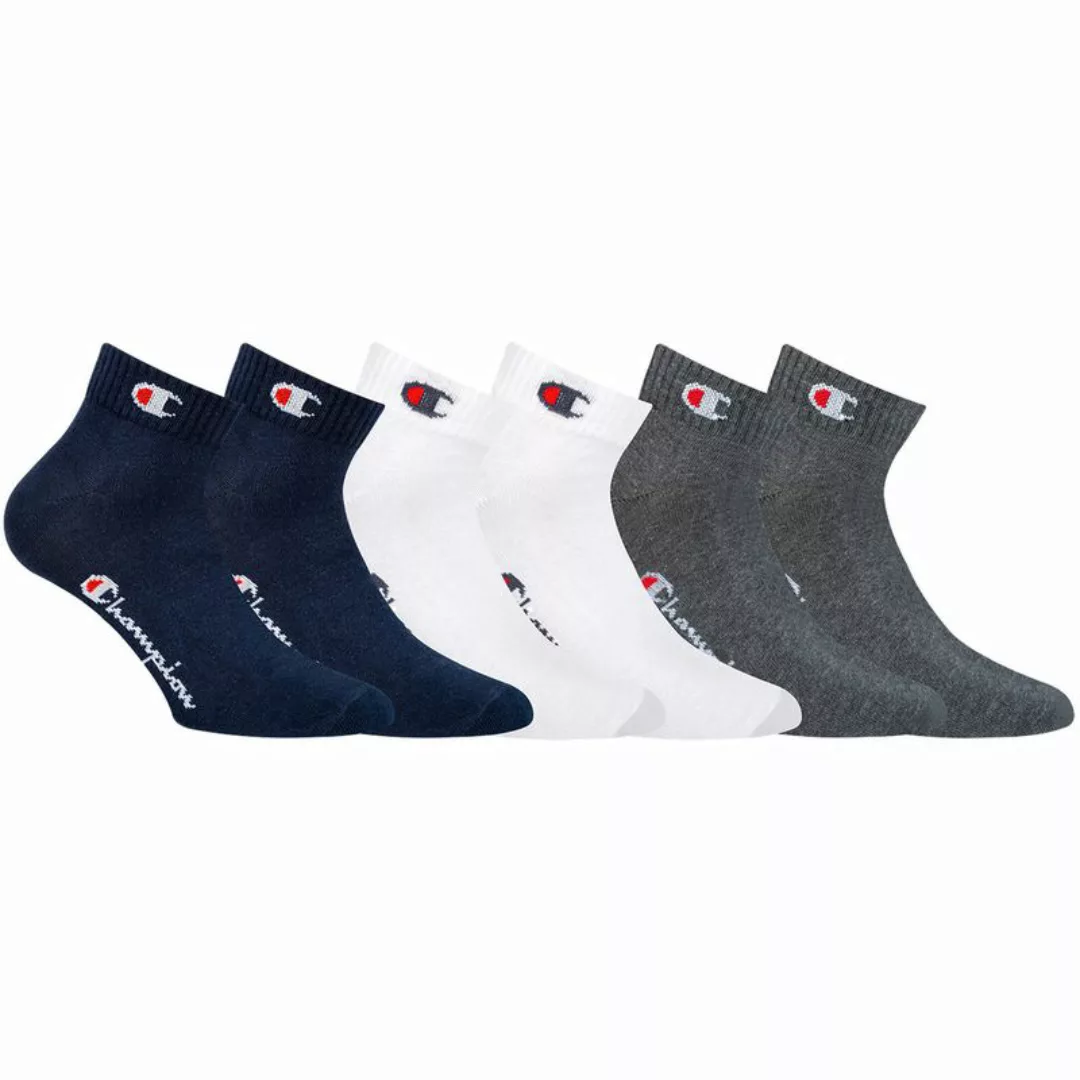 Champion Unisex Socken, 6 Paar - Knöchelsocken, Ankle Socks Legacy blau/wei günstig online kaufen