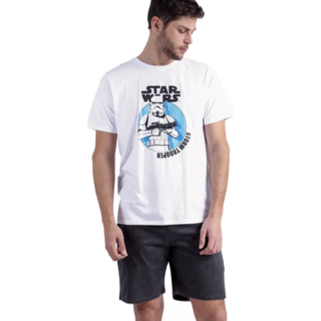 Admas  Pyjamas/ Nachthemden Pyjama Shorts T-Shirt Stromtrooper Star Wars günstig online kaufen