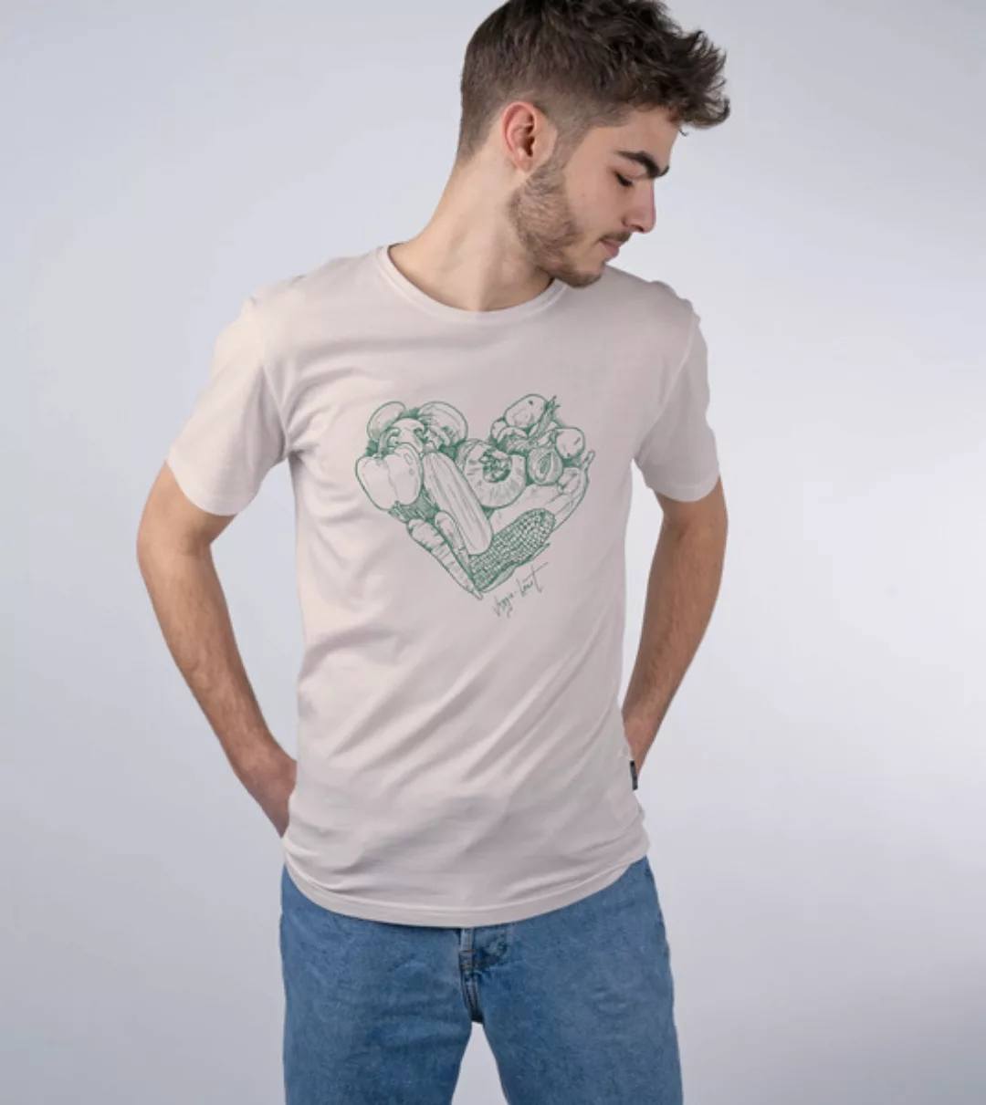 Shirt Veggie Heart Aus Modal®-Mix günstig online kaufen