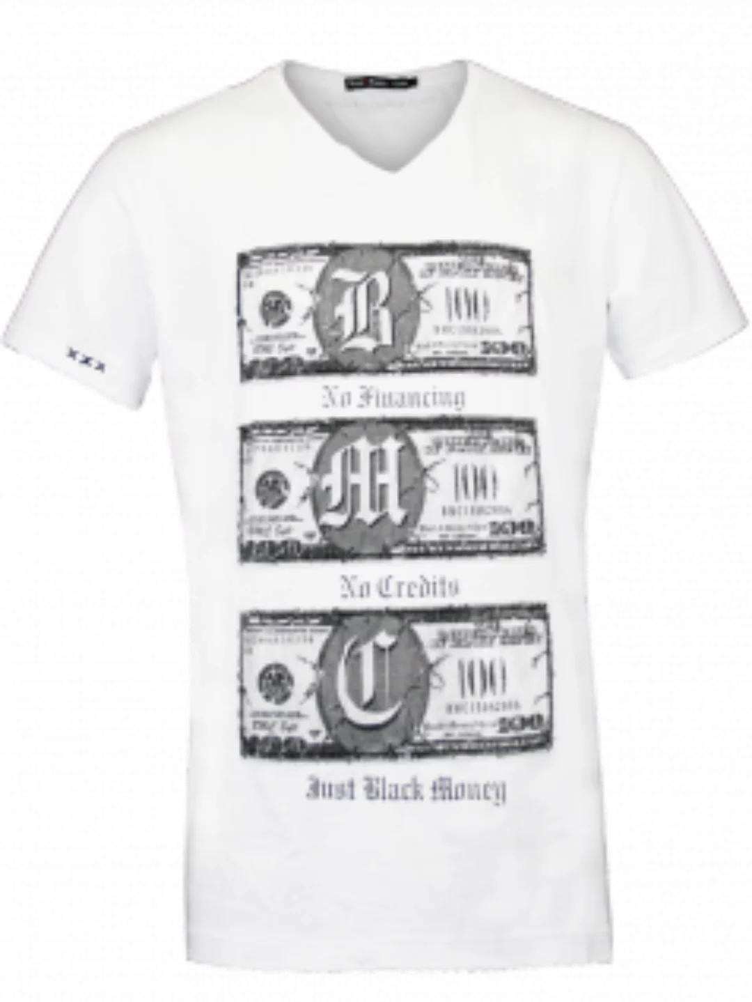 Black Money Crew Herren Shirt Benjamins (XL) (wei) günstig online kaufen