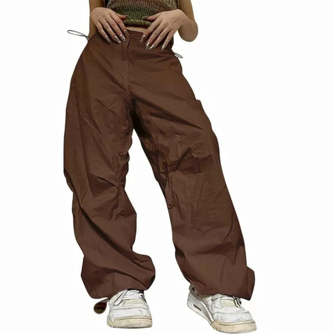 KIKI Loungepants Elastic Jogger Pant Cargo Pants mit Taschen Fashion Casual günstig online kaufen