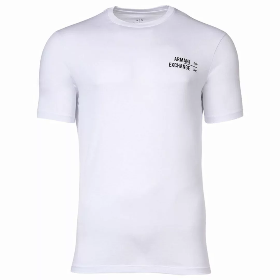 A|X ARMANI EXCHANGE Herren T-Shirt - Schriftzug, Rundhals, Cotton Stretch W günstig online kaufen