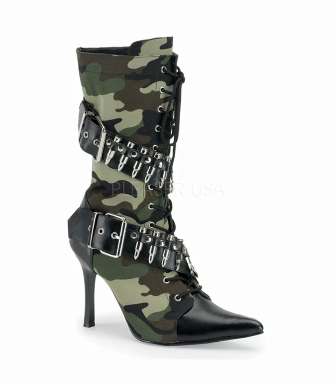 Stiefeletten MILITANT-128 : Camouflage (Schuhgröße: EUR 42) günstig online kaufen