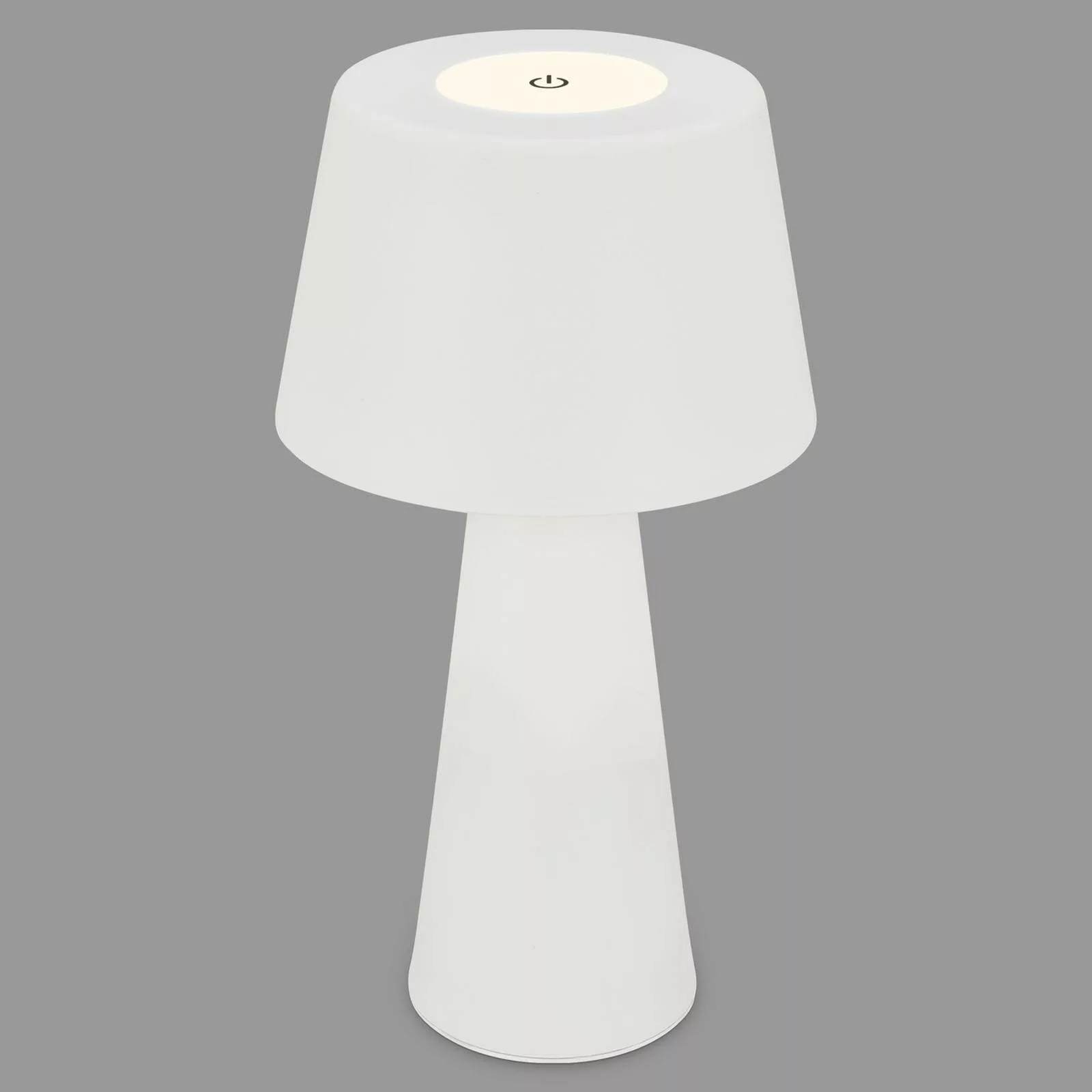 LED-Tischlampe Kihi mit aufladbarem Akku, weiß günstig online kaufen