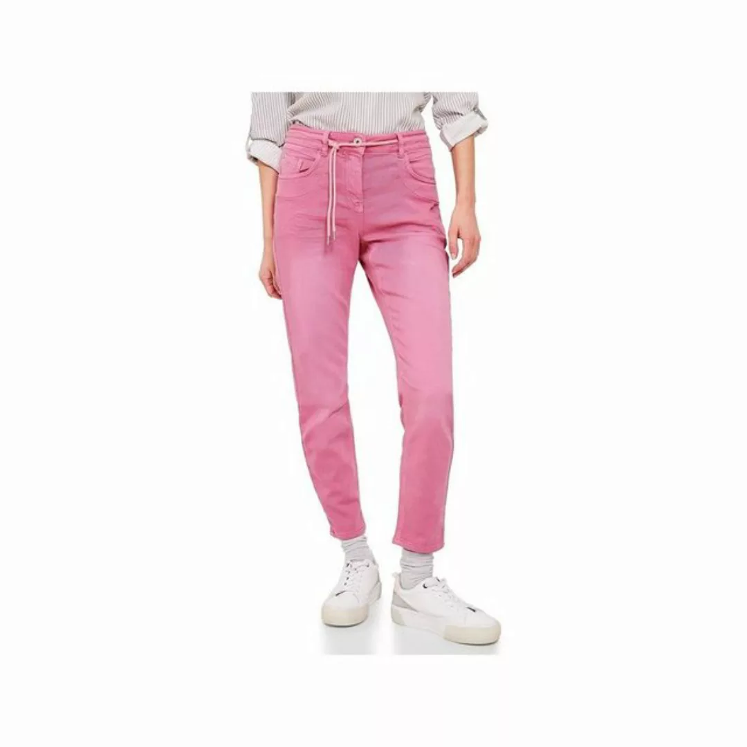 Cecil 5-Pocket-Jeans pink (1-tlg) günstig online kaufen